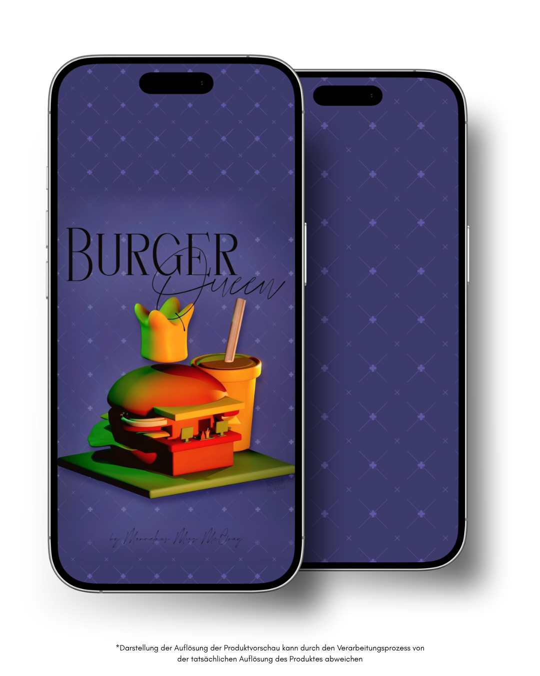 Burger Queen - Smartphone Wallpaper