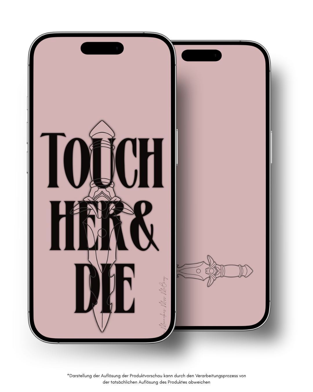 Touch Her - Smartphone Wallpaper