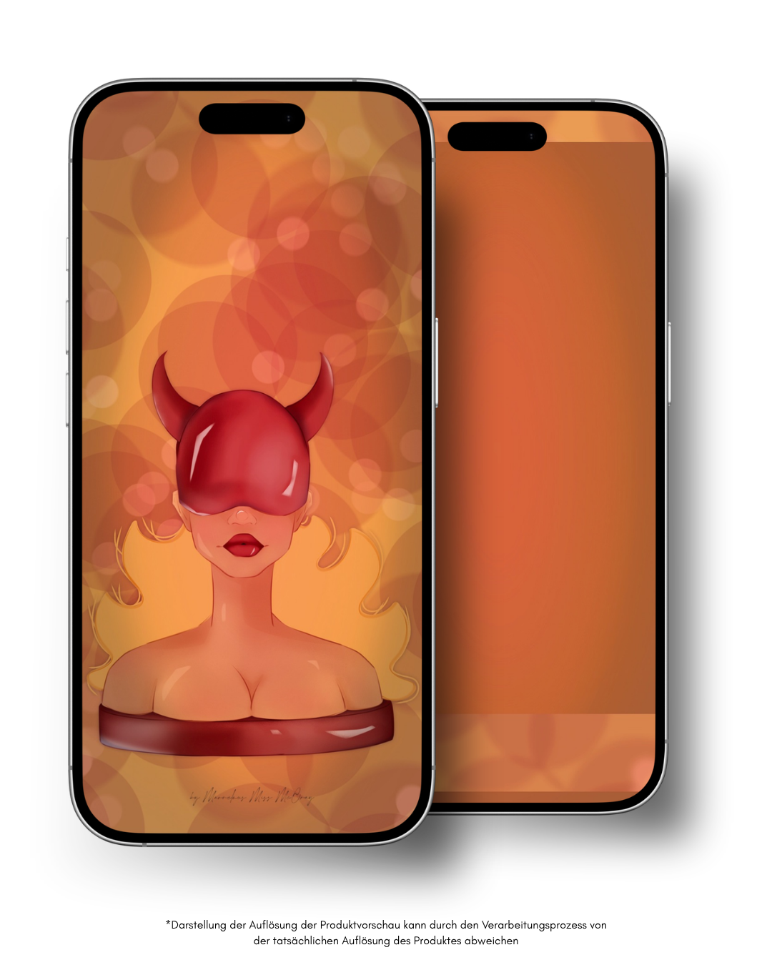 Red Pop Devil - Smartphone Wallpaper