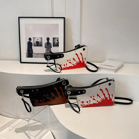 "Bloody Knife" - Schultertasche - #