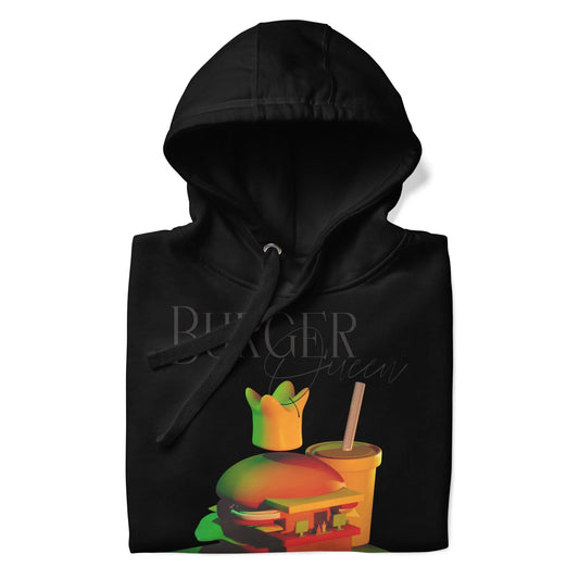 Burger Queen - Unisex-Kapuzenpullover - Hoodies, Pullover, Jacken, Sweatpants, Jogginghosen, Hosen #