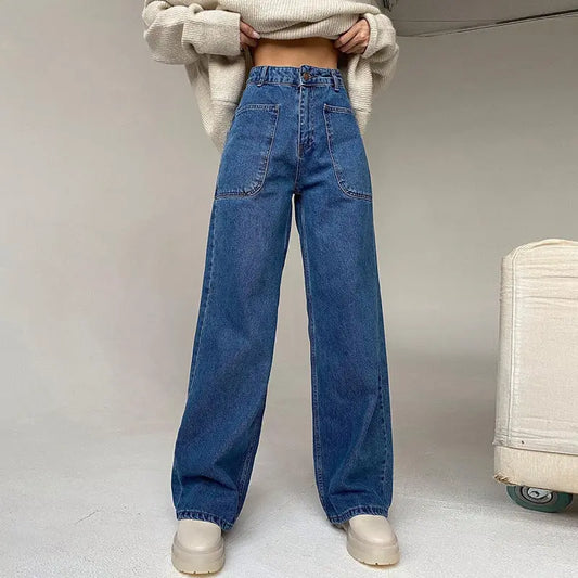 'Casual Patch Pocket' Jeans - Jeans #