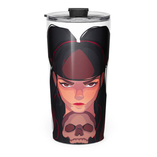 Dark Muse - Schlanker Edelstahlbecher - #