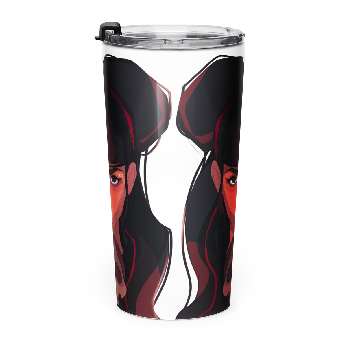 Dark Muse - Schlanker Edelstahlbecher - #