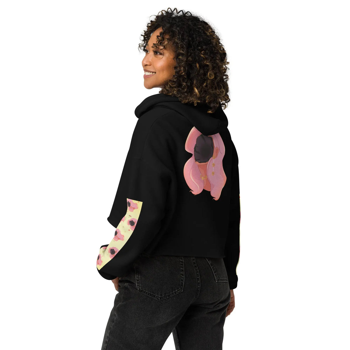 Fade - Crop Hoodie - Hoodies, Pullover, Jacken, Sweatpants, Jogginghosen, Hosen #