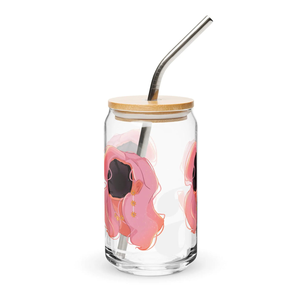 Fade - Glas Can - Weinglas ohne Stiel (15 oz), Glas in Dosenform (16 oz), Whiskey-Glas, Weithalsflasche, Milchkaffeetasse #