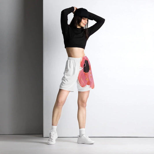 Fade - Mesh-Shorts - Shirts, Leggings, Kleider, Sport-BHs, Shorts, Bademoden, Fahnen, Stoffe, Haarschmuck #