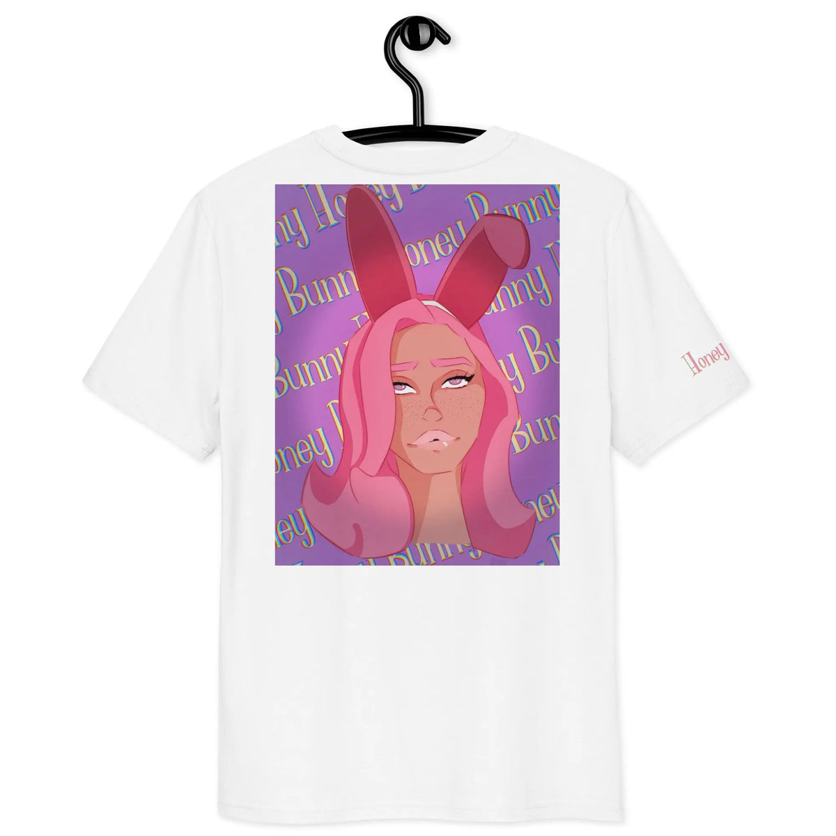 Honey Bunny - Cotton Shirt - T-Shirts, Tank-Tops, Shirts mit 3/4-Ärmeln, Langarmshirts, Poloshirts, Crop-Tops #