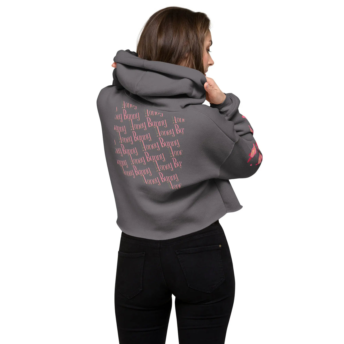 Honey Bunny - Crop Hoodie - Hoodies, Pullover, Jacken, Sweatpants, Jogginghosen, Hosen #
