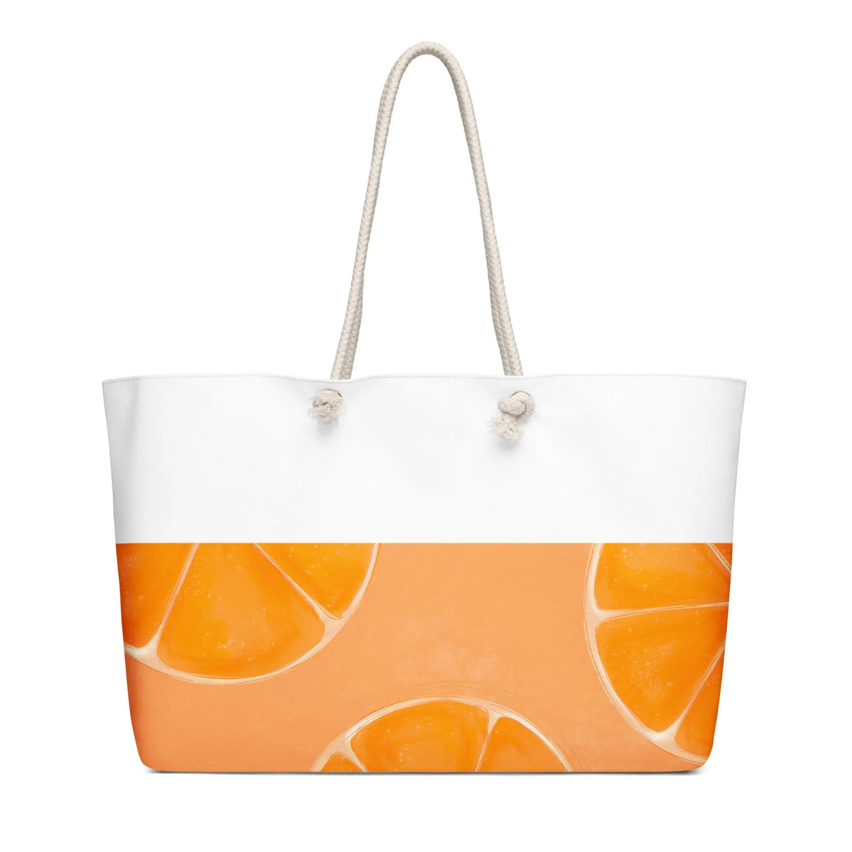 Orange - Oversized Strandtasche - #