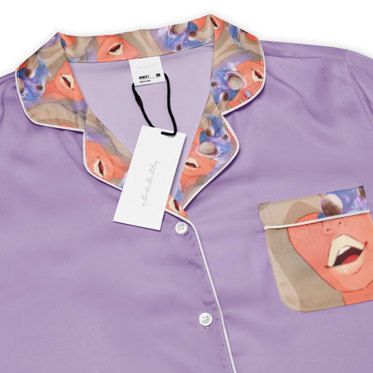 Overthinker - Langes Pyjama-Top - PJ #