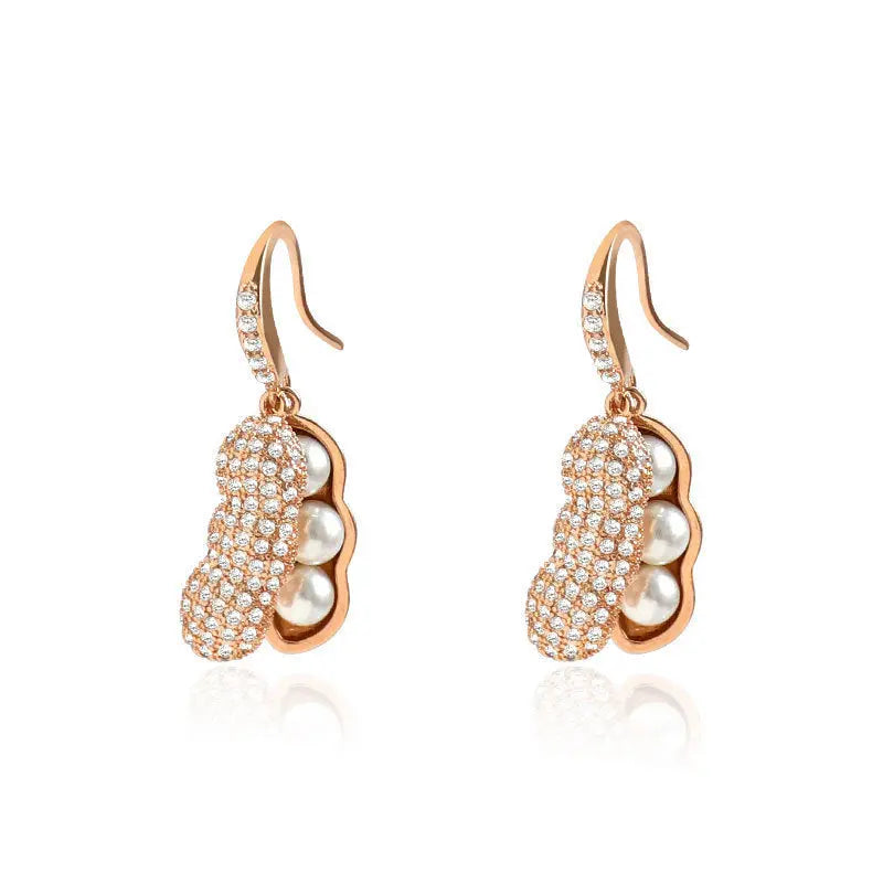 'Peanut Pearl' - Ohrringe - Schmuck #