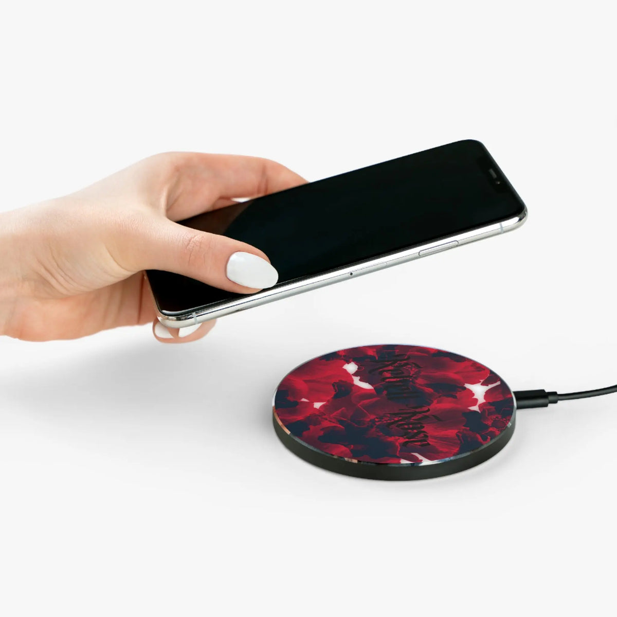 Rebell Rose - Wireless Charger - Charging Pad #
