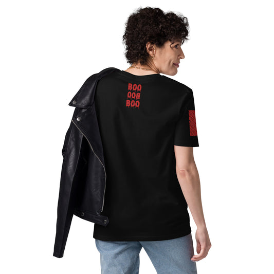 Red Boo - Cotton Shirt - Shirts,Top #
