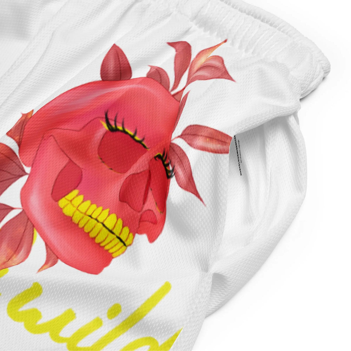Stay Wild - Mesh-Shorts - Shirts, Leggings, Kleider, Sport-BHs, Shorts, Bademoden, Fahnen, Stoffe, Haarschmuck #