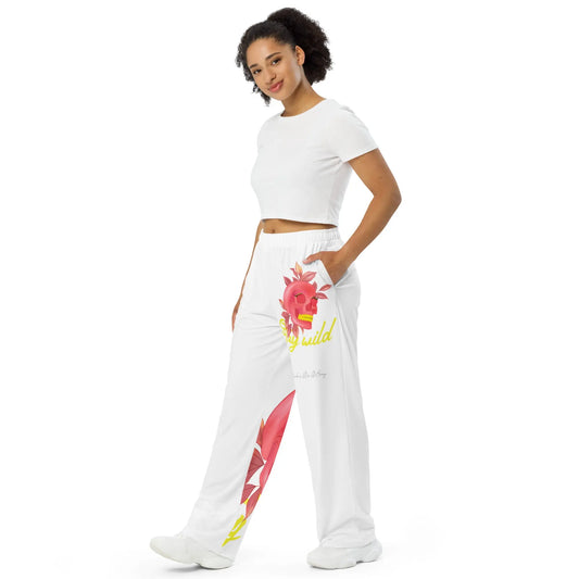 Stay Wild - Wide-leg Pants - #