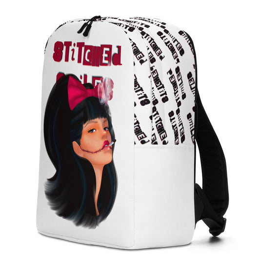 Stiched Smile - Minimalistischer Rucksack - #