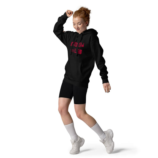 Stiched Smile - Unisex-Kapuzenpullover - Kapuzenpullover #