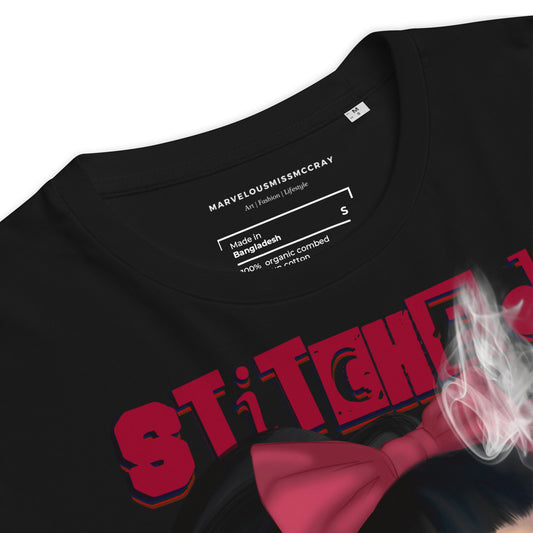 Stitched Smiles - Cotton Shirt - Shirts,Top #