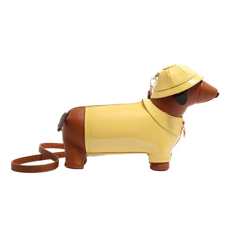 "Yellow Coute Wiener" - Handtasche - 0 #