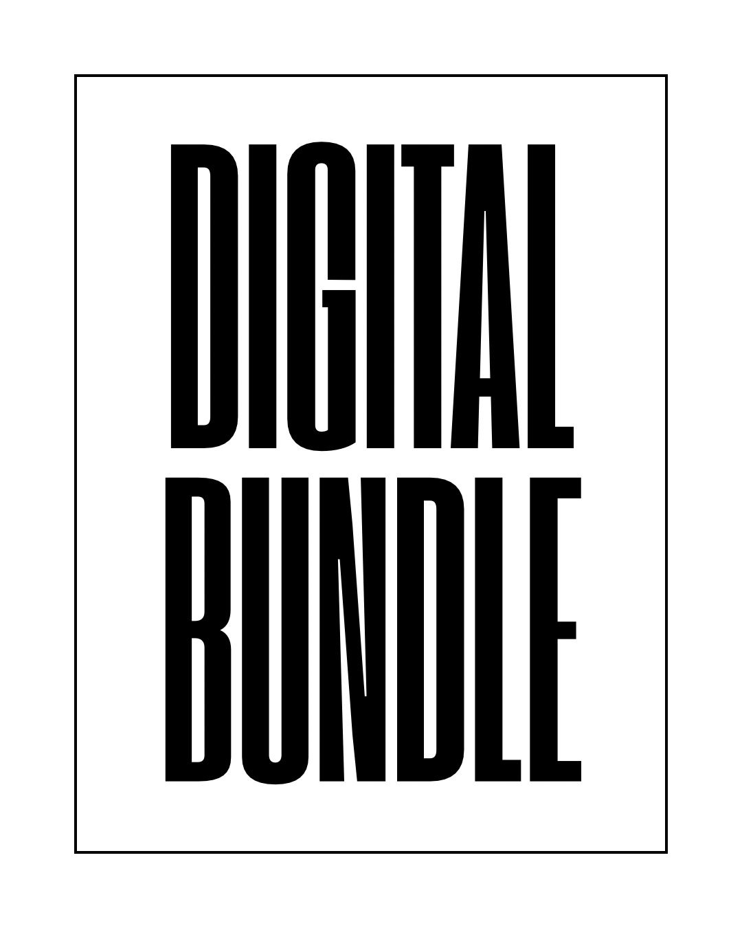 Digital Bundle