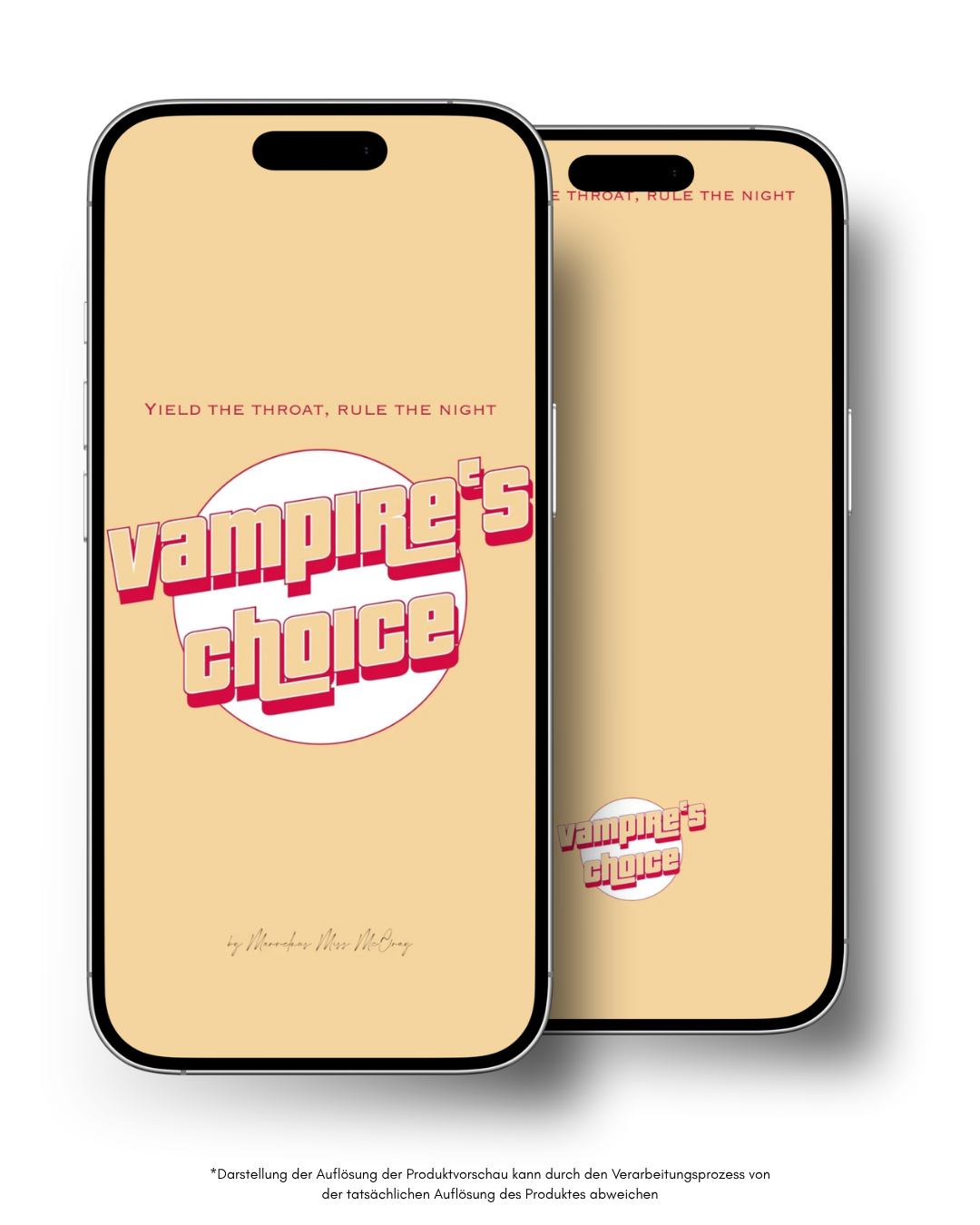 Vampire's Choice - Smartphone Wallpaper