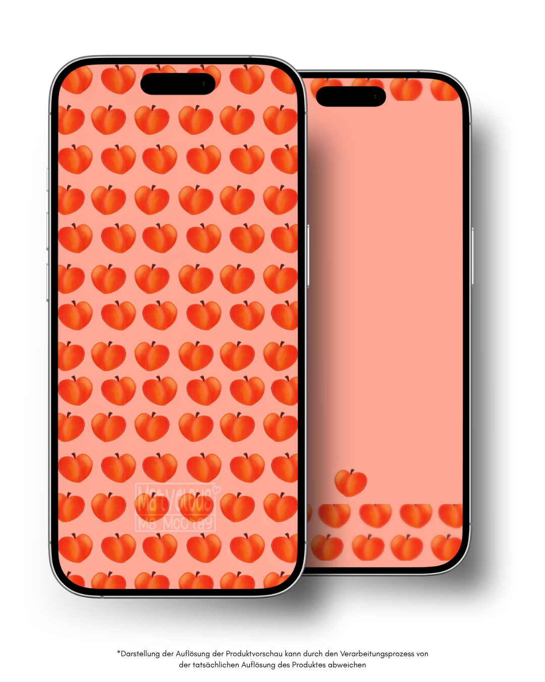 Peach Pattern - Smartphonewallpaper