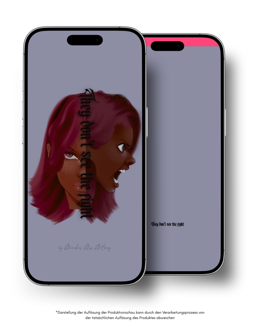 Invisible Fight - smartphone wallpaper