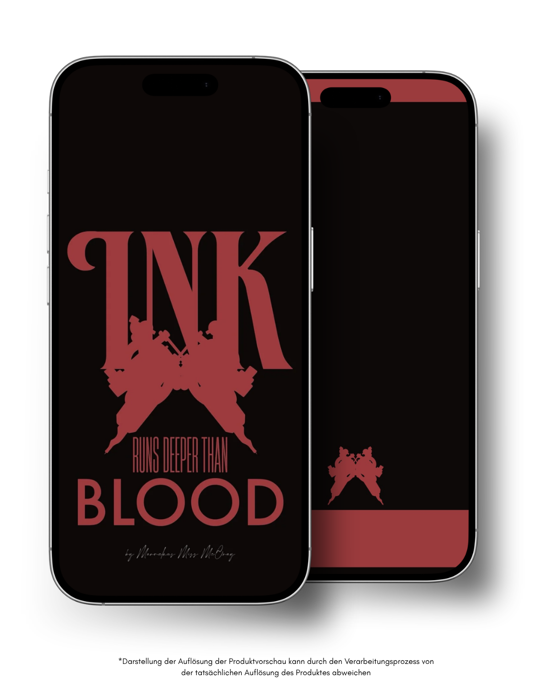 Ink Runs Deeper - Smartphone Wallpaper