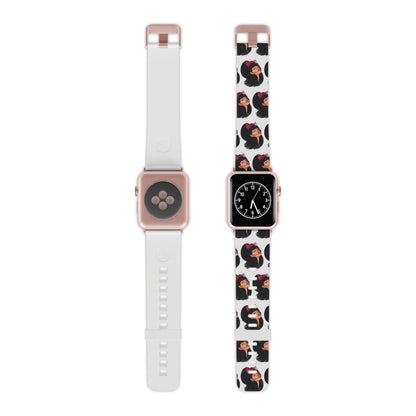 Stiched Smile - Smartwatchband -   Accessories #