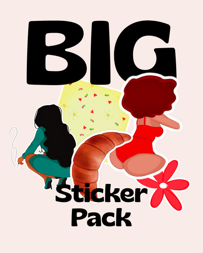 Big Digital Sticker Set -   Digital Sticker #