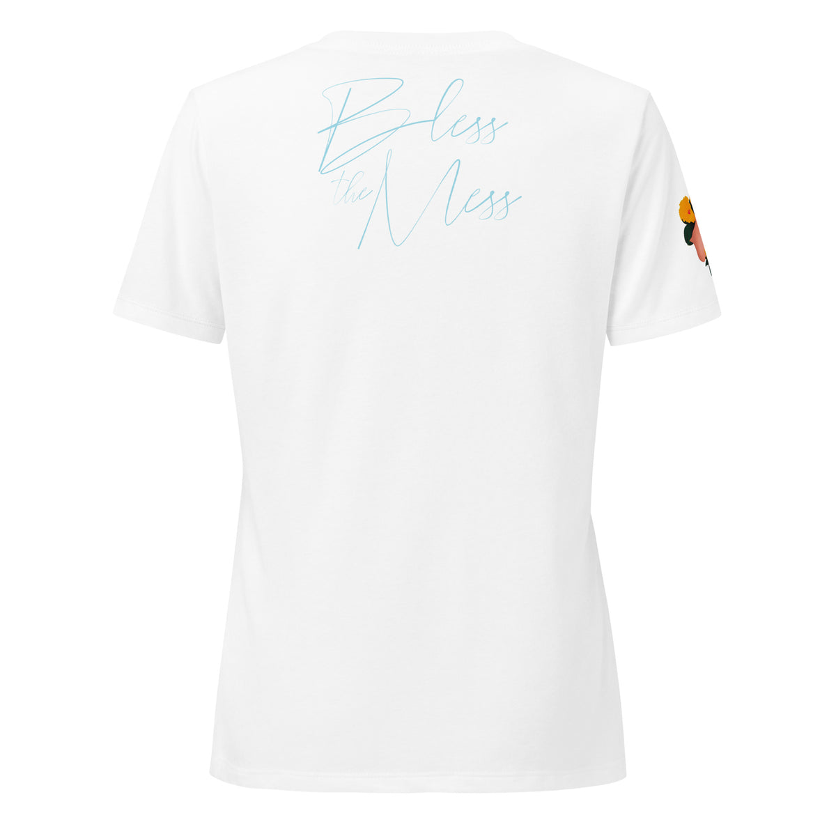 Bless the mess - Lockeres T-Shirt -   Shirts,Top #