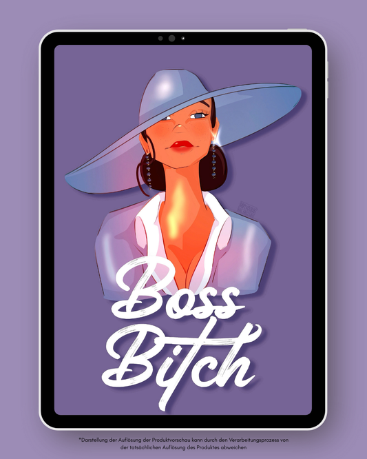 Boss Bitch - Tabletwallpaper