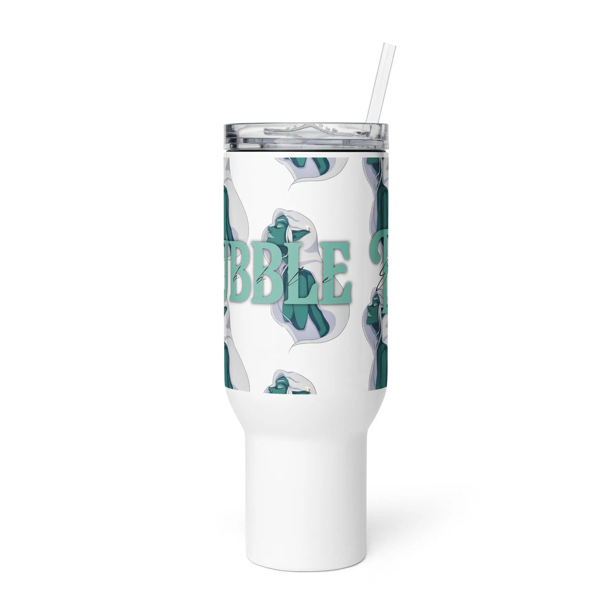 Bubble Elf - Tumbler -   Reisebecher mit Henkel, Edelstahl Trinkflasche mit Strohhalm #