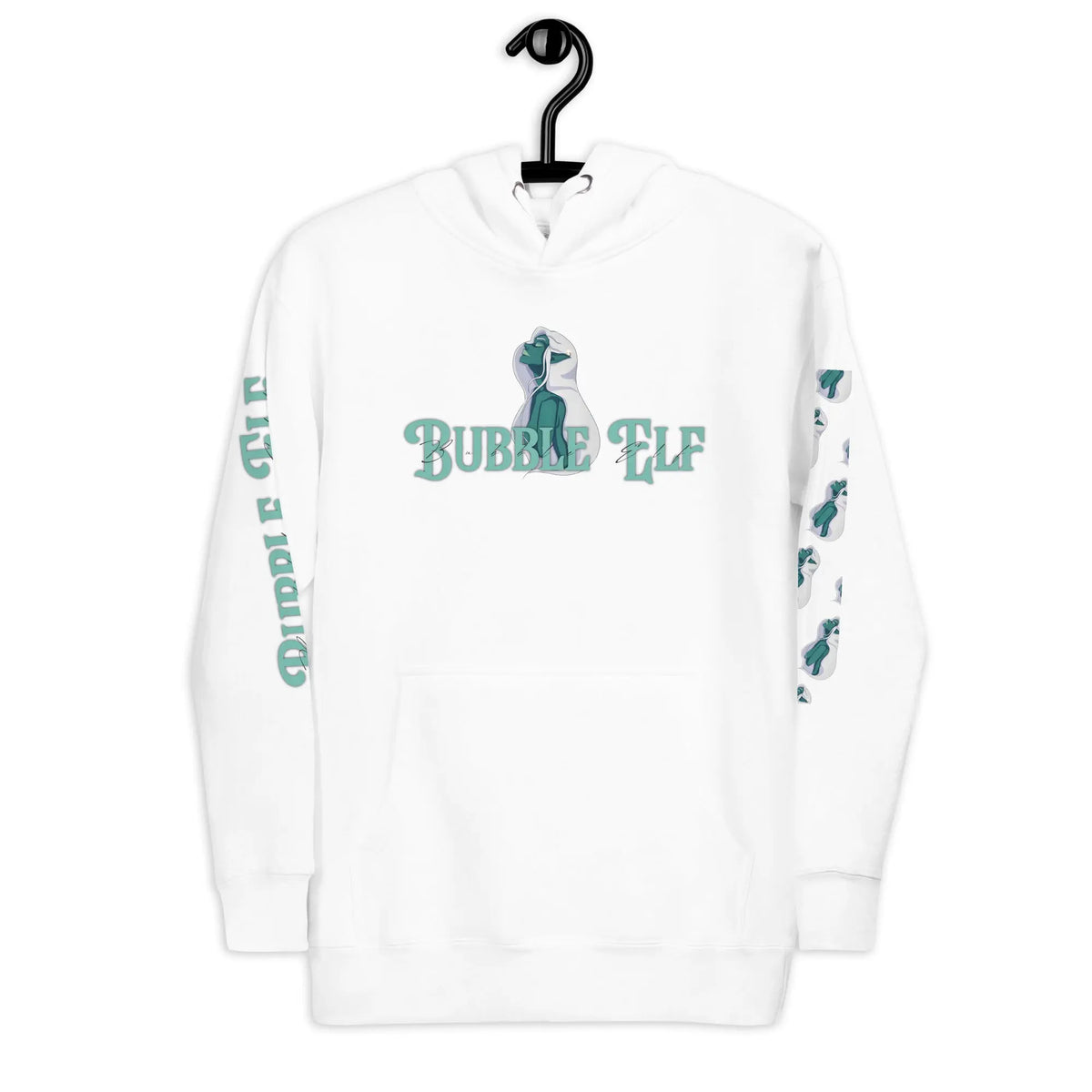 Bubble Elf - Unisex-Kapuzenpullover -   Hoodies, Pullover, Jacken, Sweatpants, Jogginghosen, Hosen #