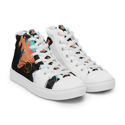 Bubble Gum - High-Top Sneaker -   Canvas High-Top Sneaker, Schlappen, Canvas-Schuhe, Canvas-Slipper #