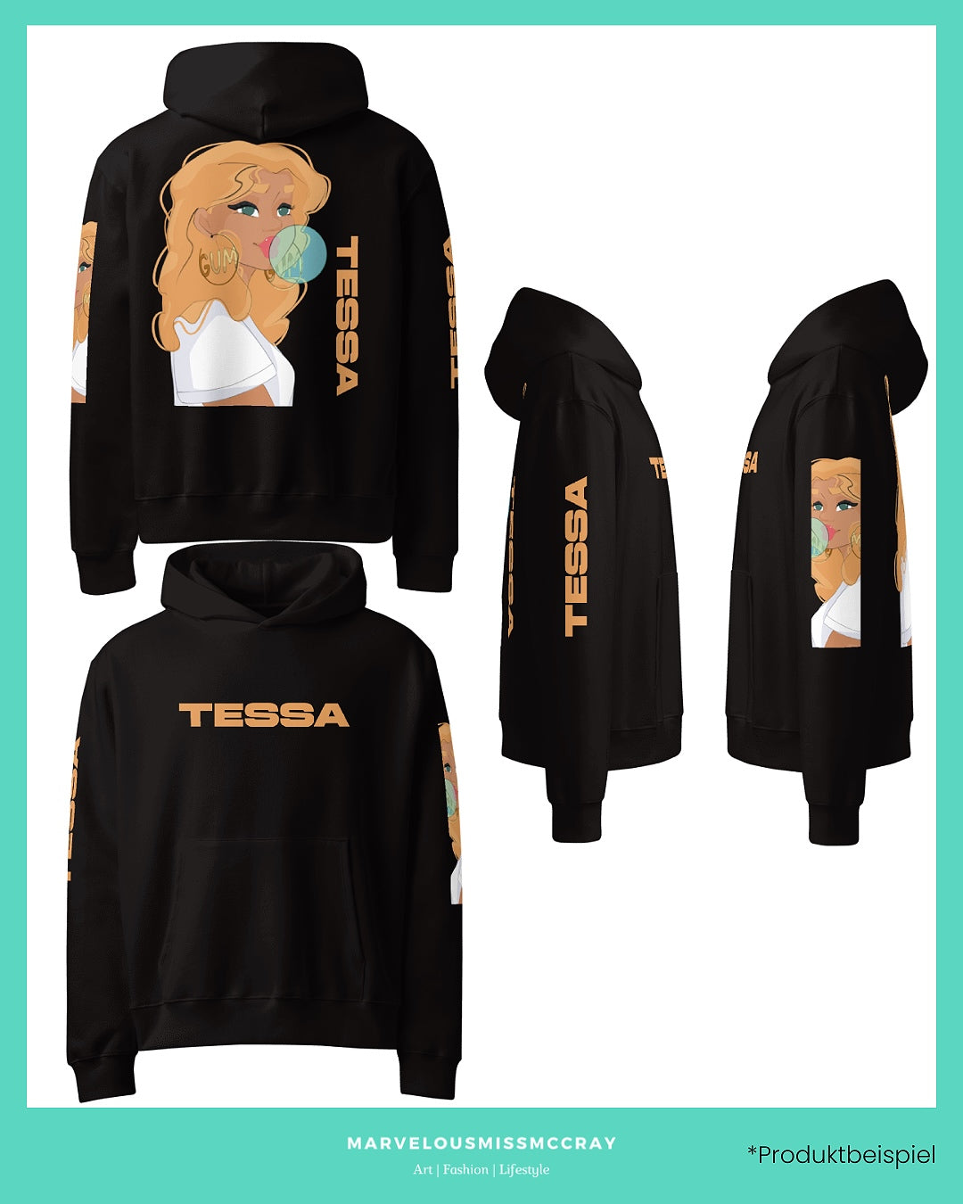 Bubble Gum - MCS Hoodies -    #