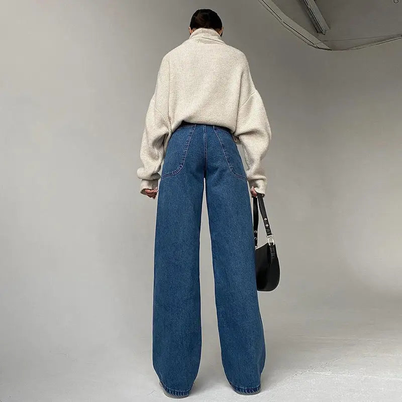 'Casual Patch Pocket' Jeans -   Jeans #