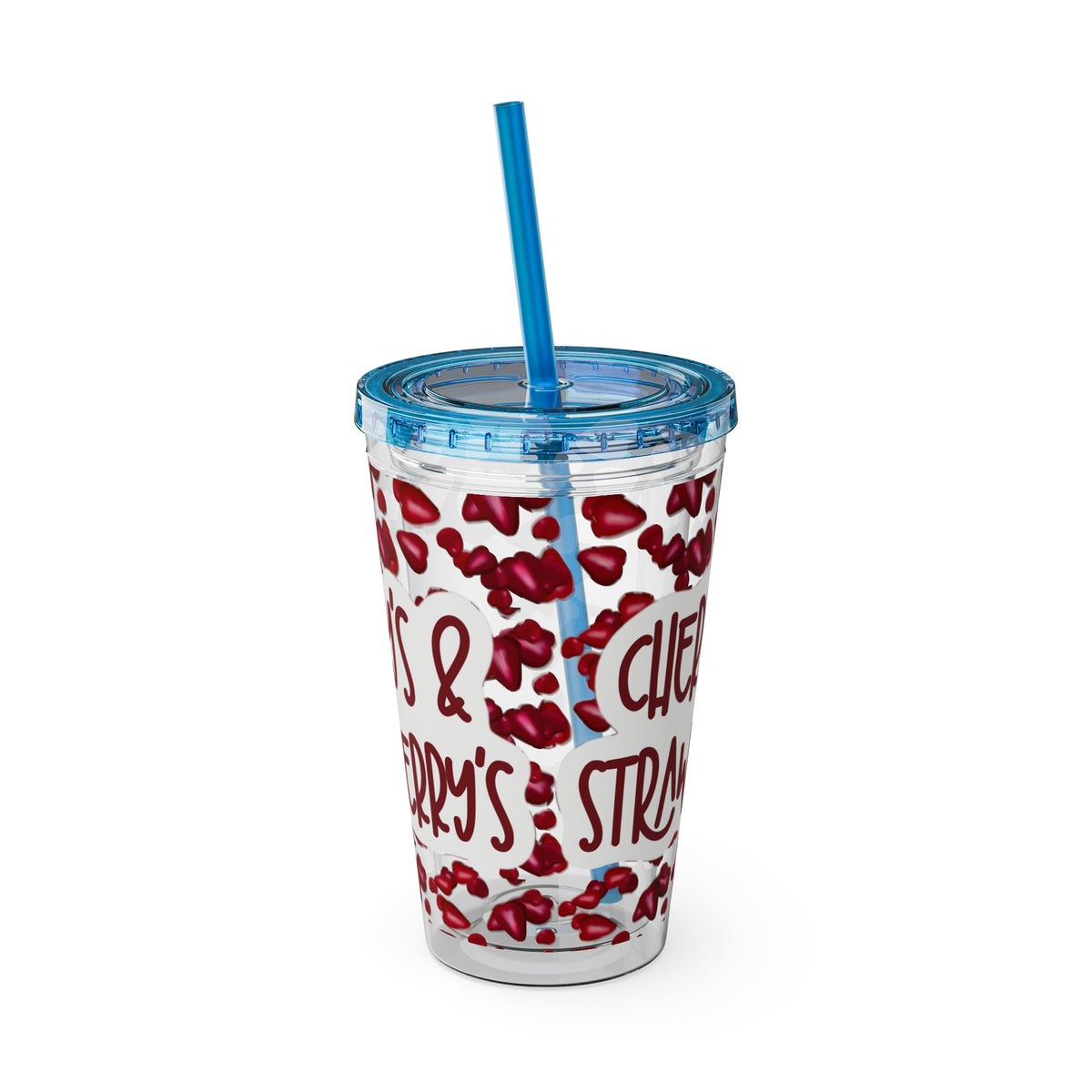 Cherry & Strawberry - Clear Cup