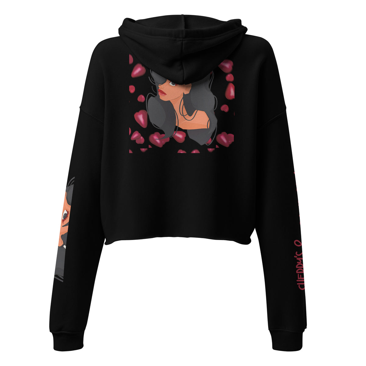 Cherry’s & Strawberry’s - Crop-Hoodie -    #