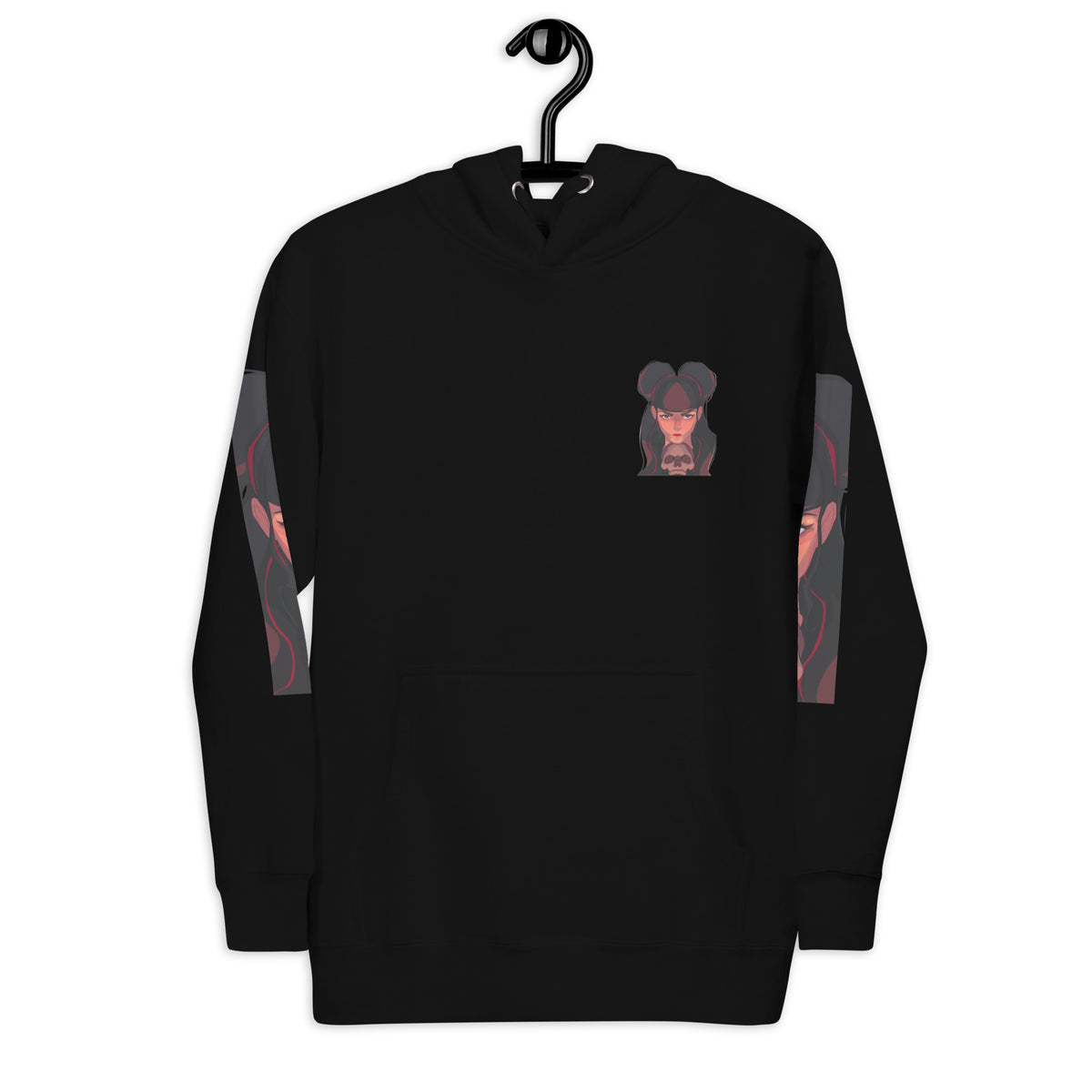 Dark Muse - Unisex-Kapuzenpullover -   Kapuzenpullover #