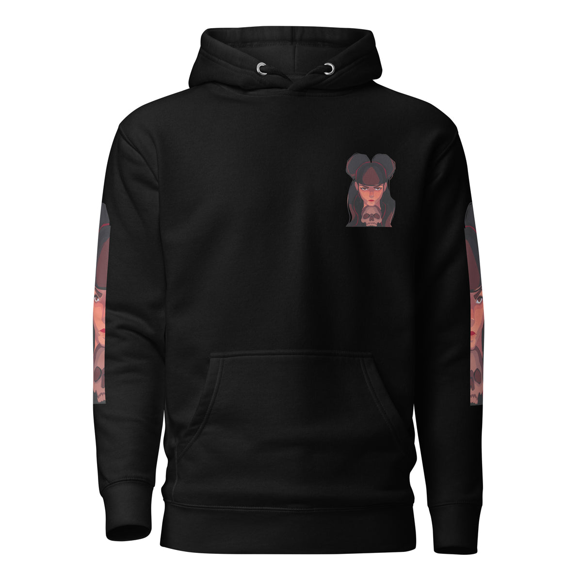 Dark Muse - Unisex-Kapuzenpullover -   Kapuzenpullover #