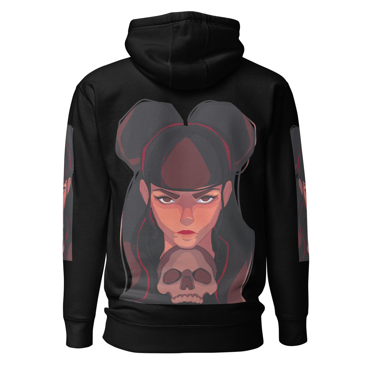 Dark Muse - Unisex-Kapuzenpullover -   Kapuzenpullover #