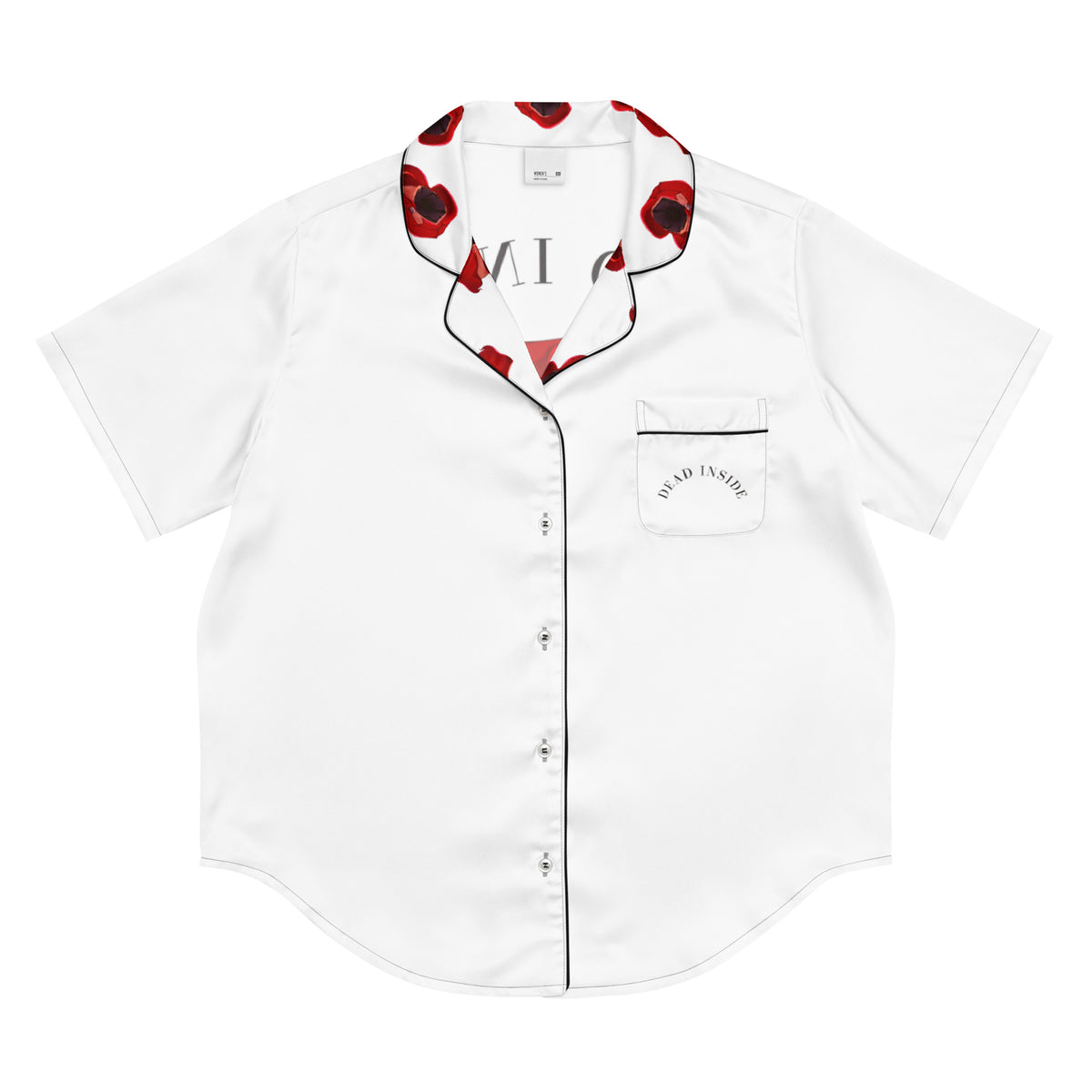 Dead Insight - kurzes Pyjama-Top -   PJ #