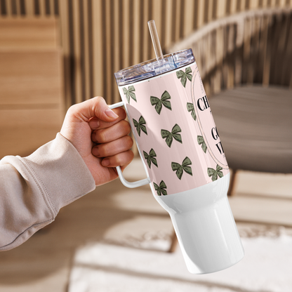 Dollar Bow - Stainless Steel Travel Tumbler (1,183 ml)