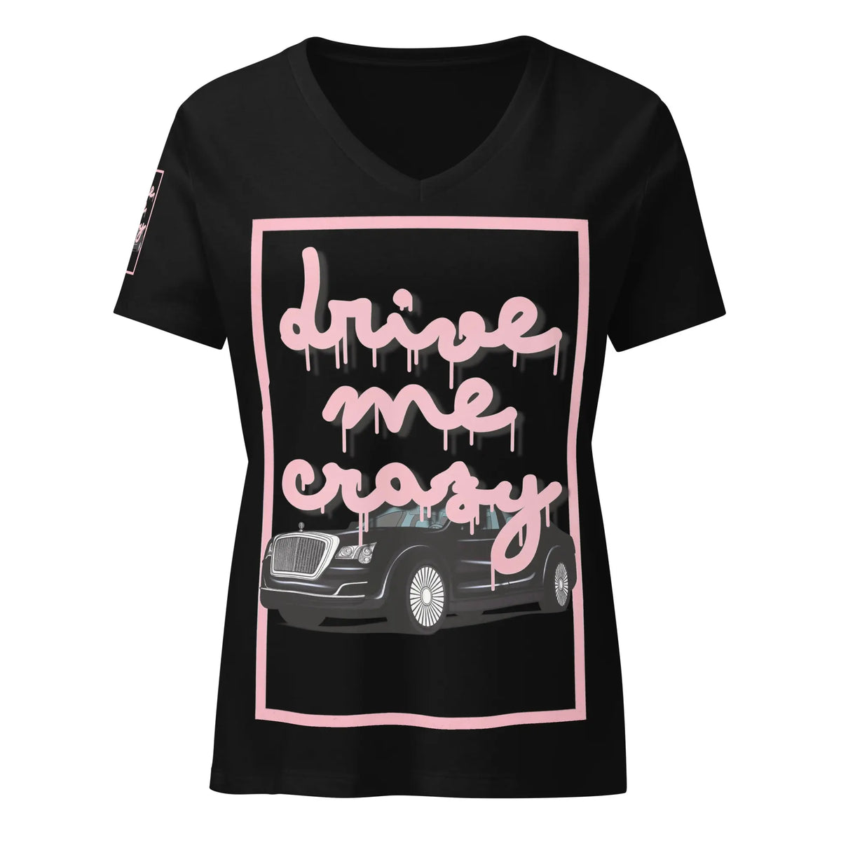 Drive me crazy - Lockeres T-Shirt -   T-Shirts, Tank-Tops, Shirts mit 3/4-Ärmeln, Langarmshirts, Poloshirts, Crop-Tops #