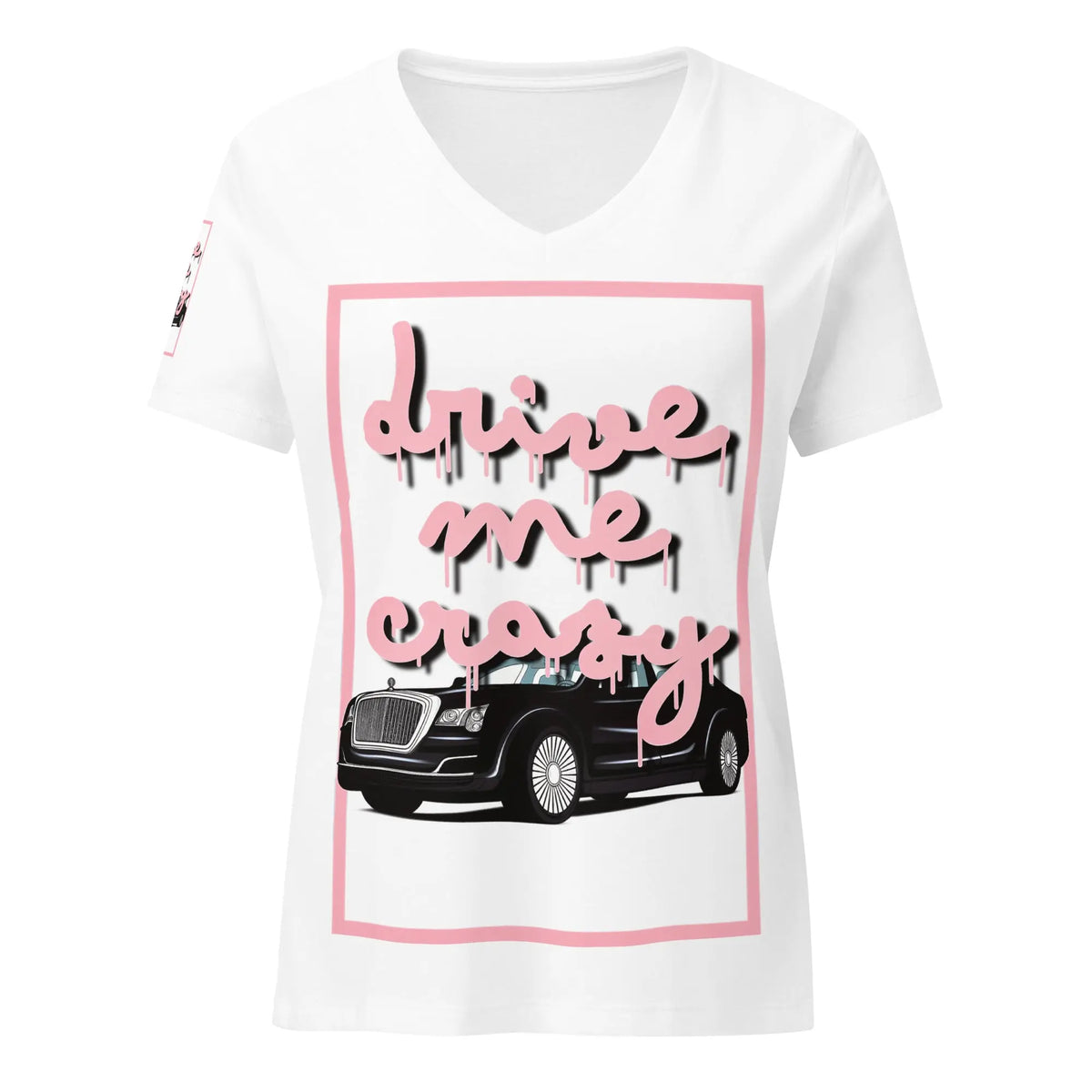Drive me crazy - Lockeres T-Shirt -   T-Shirts, Tank-Tops, Shirts mit 3/4-Ärmeln, Langarmshirts, Poloshirts, Crop-Tops #