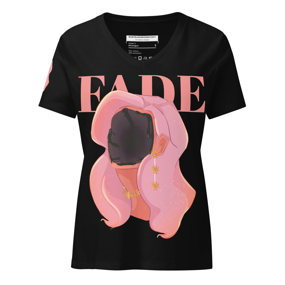 Fade - Lockeres T-Shirt -   Shirts,Top #