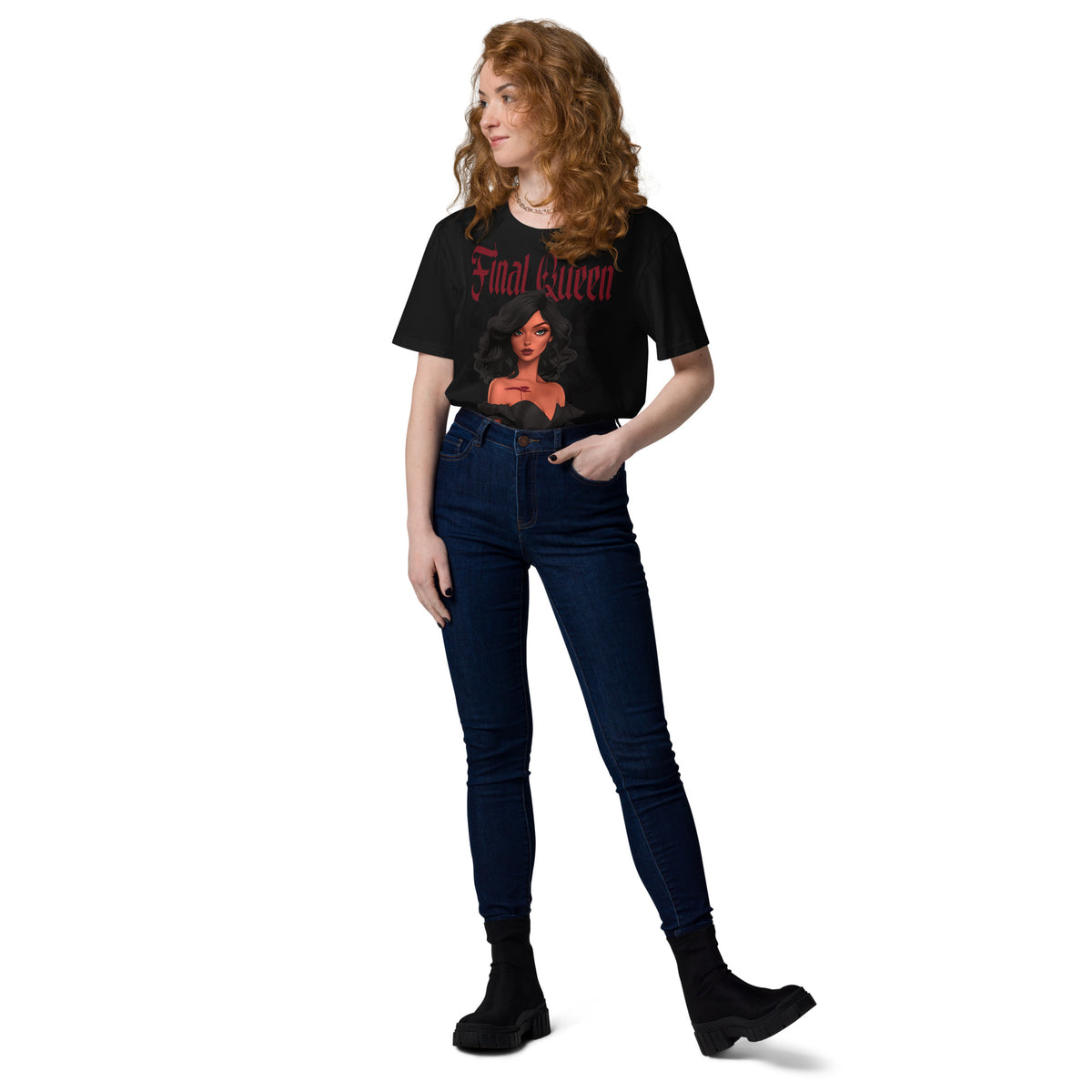 Final Queen - Cotton Shirt -   Shirts,Top #