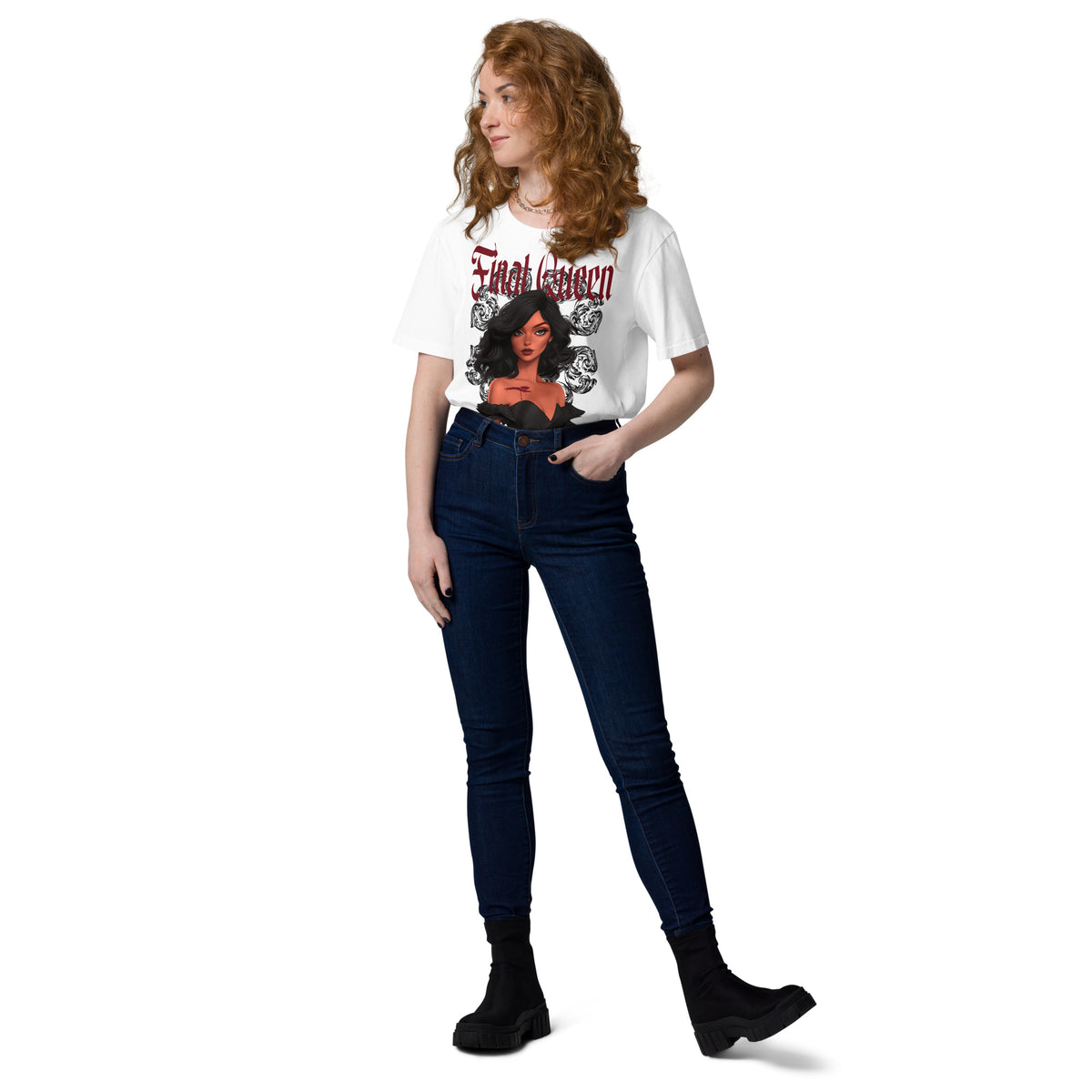 Final Queen - Cotton Shirt -   Shirts,Top #